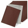 Cgw Abrasives CAB/FIN Sanding Sheet, 11 in L x 9 in W, 180 Grit, Fine Grade, Aluminum Oxide Abrasive, Paper Backin 44882